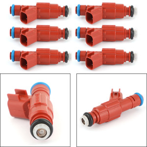 6Pcs 12-hole Fuel Injectors Replacement Fit For Cherokee Wrangler