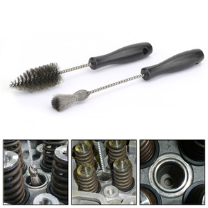 Injector Seat Bore Clean Brush Kit 3252 Fit For Ford 4.5L LCF 6.0L 6.4L 6.7L 7.3L Powerstroke 94-18 BLK