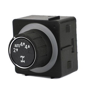 Transfer Case Selector Switch Knob Fit For Chevrolet Avalanche 2008-2013 Silverado 1500 2500 HD 2008-2014 Suburban 1500 2008-2013 Tahoe 2008-2014 BLK