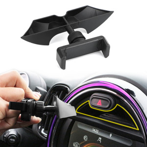 Car Dashboard Slot Phone Holder Mount Fit For BMW MINI Cooper F54 F55 F56 F57 F60 BLK