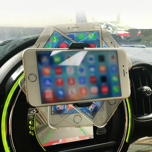 Car Dashboard Slot Phone Holder Mount Fit For BMW MINI Cooper F54 F55 F56 F57 F60 BLK