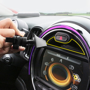Car Dashboard Slot Phone Holder Mount Fit For BMW MINI Cooper F54 F55 F56 F57 F60 BLK