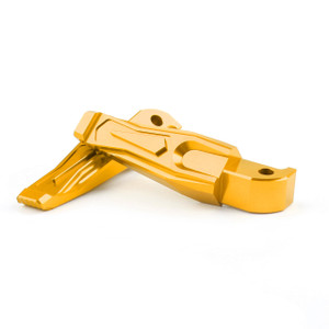 Foot Pegs REAR Pedal Set Yamaha FZ09 FZ07 MT07 MT09 TMAX500 TMAX 530 XP530 XP500 Gold