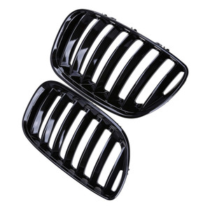 Front Kidney Grill Mesh Grille Fit BMW X5 E53 2004-2006 C