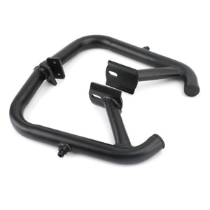 Front Upper Highway Crash Bars Side Engine Guard Bumper For Benelli BJ500 Leoncino 500 Trail  Sport 16-19 BLK