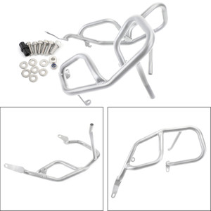 Front Lower Crash Bars Side Engine Guard Bumper For BMW F750GS F850GS 18-20 SIL