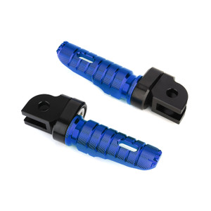 Front Footpegs For Yamaha BLUE