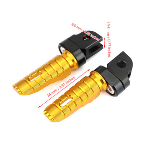 Front Footpegs For Yamaha Gold