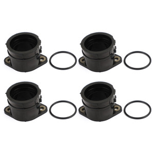 Intake Manifold Boot Joint Carburetor Carb Flange Socket For Kawasaki ZRX400 ZR400 94-96/98-01/03-08 ZR400 ZRX-II 95-01/03-08