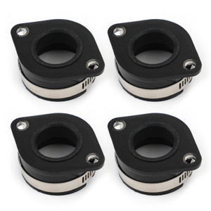Intake Manifold Boot Joint Carburetor Carb Flange Socket For Kawasaki KZ1000