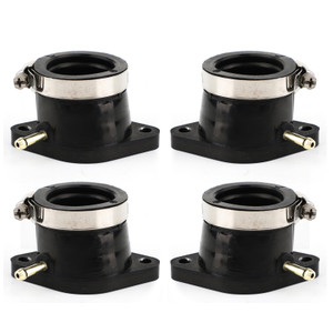 Intake Manifold Boot Joint Carburetor Carb Flange Socket For Yamaha XJ750RH SECA 1981 XJ650J MAXIM 1982 XJ750J MAXIM 1982 XJ750RJ SECA 1982 XJ650K MAXIM 1983 XJ750K MAXIM 1983