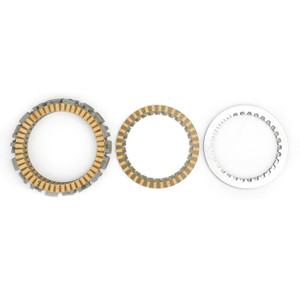 Clutch Plate Kit - Friction & Steel Plates For Yamaha XP500 T-MAX Tmax 500 01-11