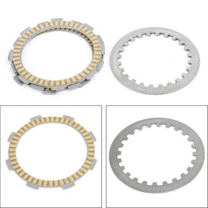 Clutch Plate Kit - Friction & Steel Plates For Honda CB50J CB50 V/W Dream 50 CB50 Dream 50 R CB50R AR02 MT50 CRF80F MB5 XL75 XL80S XR75 XR80 XR80R