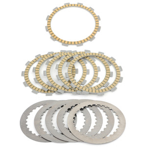Clutch Plate Kit - Friction & Steel Plates For Suzuki ST400V GSX400 GK7BA Inazuma ST400 Tempter LS400F LS400U LS400P LS650 Boulevard S40 LS650 Savage DR500 X/Z/D DR500R DR500S DR600R DR600S SP500 SP600