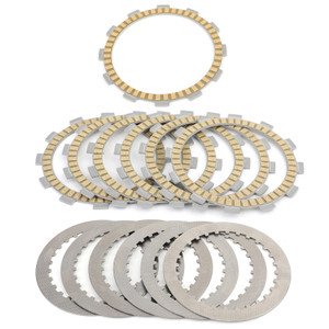 Clutch Plate Kit - Friction & Steel Plates For Suzuki VS VL VZ 400 750 800 Intruder/Boulevard SV 400 650