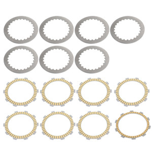 Clutch Plate Kit - Friction & Steel Plates For Honda NTV NT XL XRV VT 650 700