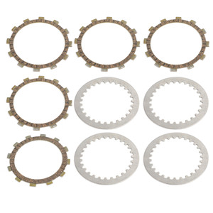 Clutch Plate Kit - Friction & Steel Plates For Yamaha SRV250 Renaissa XV125S Virago 125 XV240 Virago 240 XV250 Route 66 XV250 V-Star Virago XVS125 XVS250 Drag Star