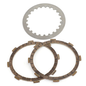 Clutch Plate Kit - Friction & Steel Plates For Yamaha DT50 DT50R RD50 RX50 YSR50 YB50 MR50 QA50 QB50 YB-1