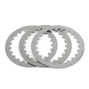 Clutch Plate Kit - Friction & Steel PlatesFor Yamaha YB100 1987 L5 L5T L5TA 69-70 DX100 1985