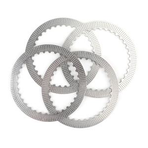 Clutch Plate Kit - Friction & Steel Plates For Kawasaki KLF185 Bayou 185 KLT160 1985 KLT185 86-87 AR125 88-91 AR125S 88-90 KMX125 86-02 KMX200 87-91