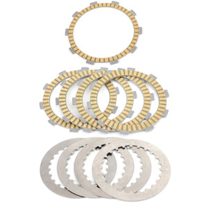 Clutch Plate Kit - Friction & Steel Plates For Honda VT125 Shadow 125 98-00 XL125V Varadero 01-11