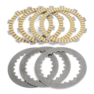 Clutch Plate Kit - Friction & Steel Plates For Yamaha FZ-16 FZ16 2010- YZF R15 2011-2018 YZF R15 SP 2014