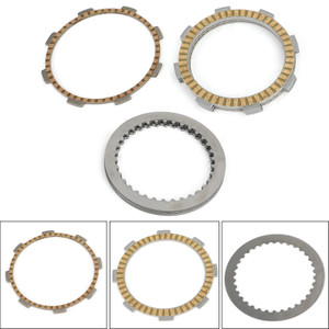 Clutch Plate Kit - Friction & Steel Plates For Kawasaki KLX125 KLX140 KLX150