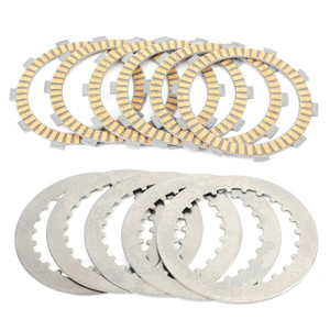 Clutch Plate Kit - Friction & Steel Plates For Honda TRX420FE FourTrax Rancher 420 ES 2007-2017 TRX420TE FourTrax Rancher 420 ES 2007-2016
