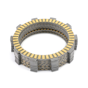 Clutch Plate Kit - Friction Plates For Suzuki GSF1200 Bandit 1200 1996-2005 GSF1200S Bandit S 1996-2006 GSR750 L1/L2/L3 2011-2014 GSXR750 T/V/W/X 1997-1999 TL1000 SV/SW 1997-1998 GS1200 SSK1/ZK1 (GV78A) 2001 GSX1200 FSW/FSX Inazuma 1998-1999