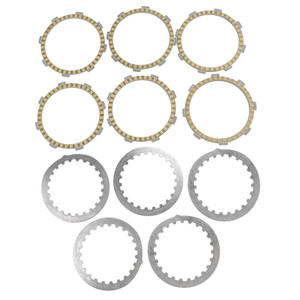 Clutch Plate Kit - Friction & Steel Plates For Yamaha DT125 DT125R DT125LCF (22PS) DT125L DT125LC RZ125
