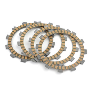 Clutch Plate Kit - Friction & Steel Plates For Kawasaki KLX125 A1/A2/A3/A6F KLX125 L (B1/B2/B3/B6F) 2003-2006