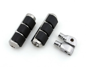 Rear Footpegs Set Suzuki Intruder (95-06), Boulevard (95-06), Marauder (97-04)