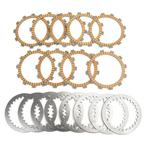 Clutch Plate Kit - Friction & Steel Plates For Yamaha YZF R6 YZF600 TDM850/900/900A TRX850 FZR/YZF/GTS1000