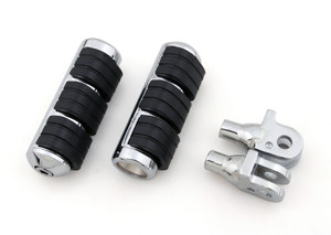 Front Rear Footpegs Set Triumph Bonneville T100 (01-13) Bonneville America (02-06)