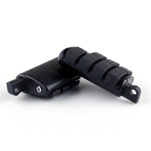 Dually Footpegs Harley Davidson Softail, Sportster, Road King, Dyna Glide, Electra Glide, Night Train, Fat Boy, Low Rider, V-Rod, Deuce (Black)