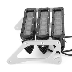 3Row LED Motorcycle Headlight Fog Light Aluminum For Honda MSX125 Grom 2013-2015 MSX125SF Grom 2016-2019 A4