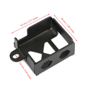Rear Brake Fluid Reservoir Guard Cover For Suzuki DL1000 V-Strom1000 2015-2019 BLK