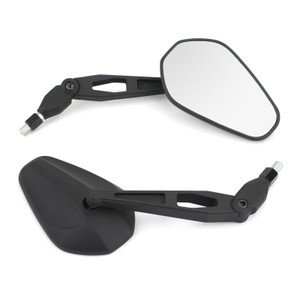 Pair M10x1.25 Rearview Side Mirrors for Motorcycle Moped Scooter Quad ATV UNIVERSAL Fit For  Motorbike / Sportbike / Superbike / Scooter / Moped / Motorcycle / Criuser / Chopper