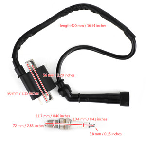 Ignition Coil + Spark Plug For Yamaha Grizzly 660 Raptor 660R