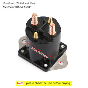 Starter Solenoid  Relay For 12 volt Club Car DS & Precedent gas golf carts 1984-Up