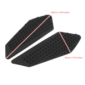 Stickers Tank Traction Pad Side Gas Knee Grip Protector For Honda CB650F CBR650F 2014-2017 BLK