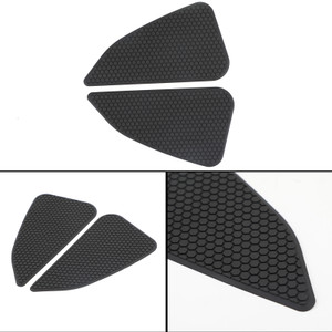 Stickers Tank Traction Pad Side Gas Knee Grip Protector For Ducati Scrambler BLK