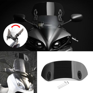 Universal Windshield Windscreen Universal Fit BLK