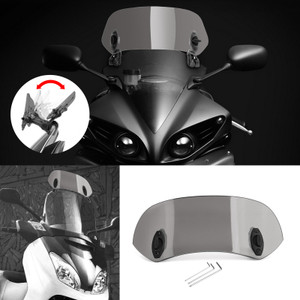 Universal Windshield Windscreen Universal Fit Gray