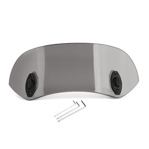 Universal Windshield Windscreen Universal Fit Gray