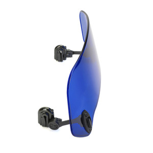 Universal Windshield Windscreen For motorcycles with windshield top width more than 26CM BLUE