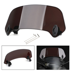 Universal Windshield Windscreen For motorcycles with windshield top width more than 26CM DSmoke