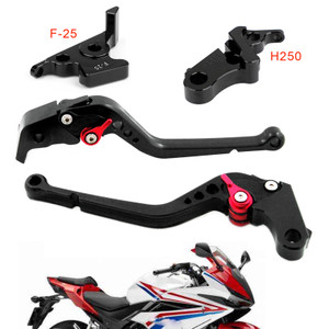 Racing Brake & Clutch Levers For Honda CBR250R CBR300RR CB300F CB300FA CBR500R CB500F CB500X BLK