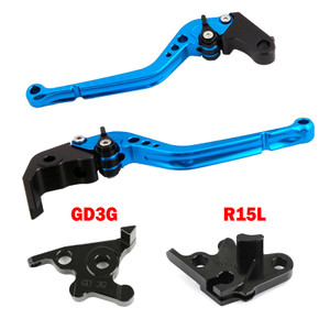 Racing Brake & Clutch Levers For Yamaha MT125 BLUE