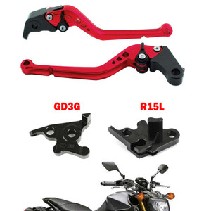 Racing Brake & Clutch Levers For Yamaha MT125 RED
